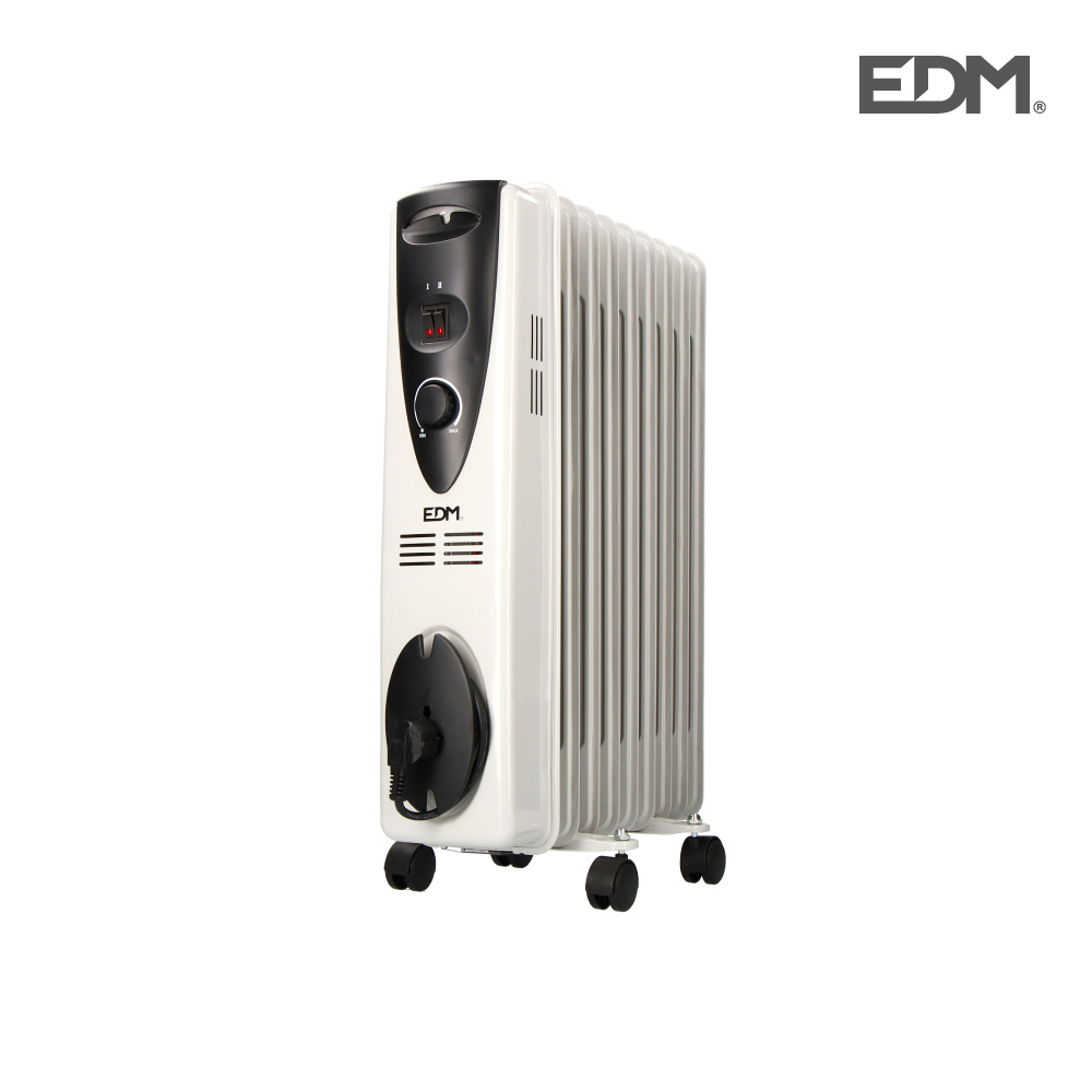 RADIADOR DE ACEITE - 2000W - 220/240V - (9 ELEMENTOS) - EDM