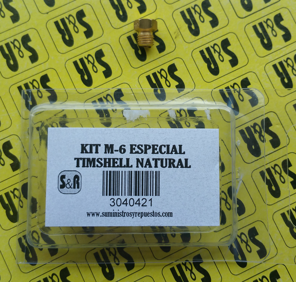 3040421 KIT INYECTORES ESPECIAL TIMSHELL GAS NATURAL M-6